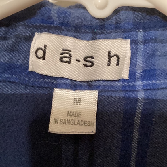 DASH Women's flannel button-up. Worn once or twice. - Picture 2 of 3